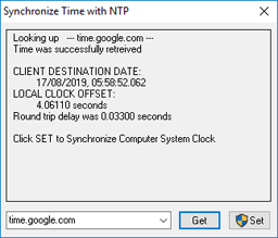 JTSync Time Synchronizer
